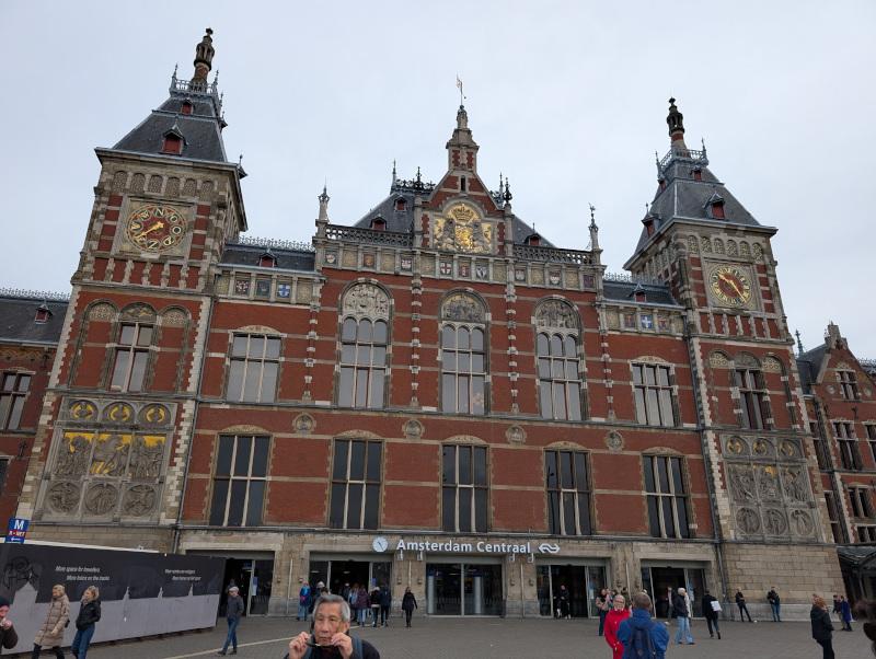 Bye bye to Amsterdam