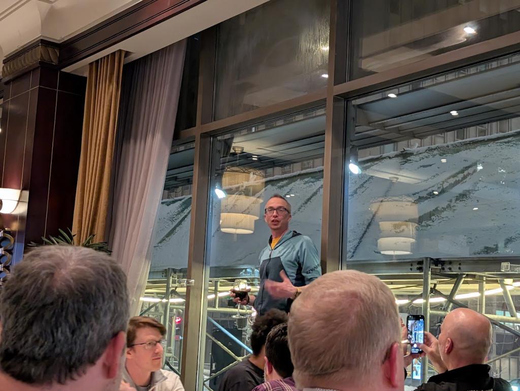 Speakers' dinner