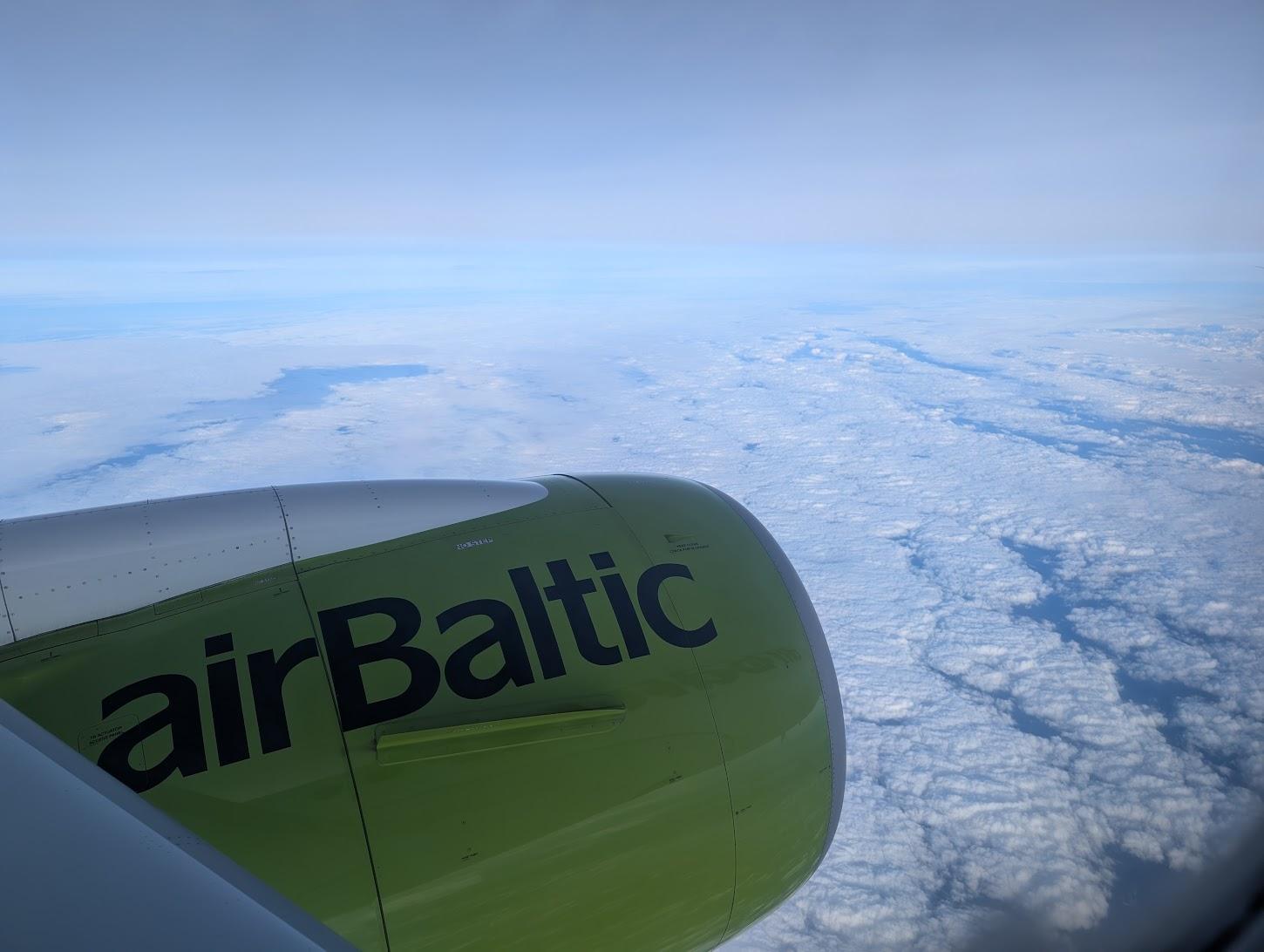 Flying home again