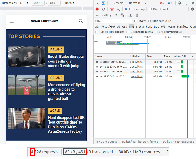 Lazily-loaded background images removed from initial load