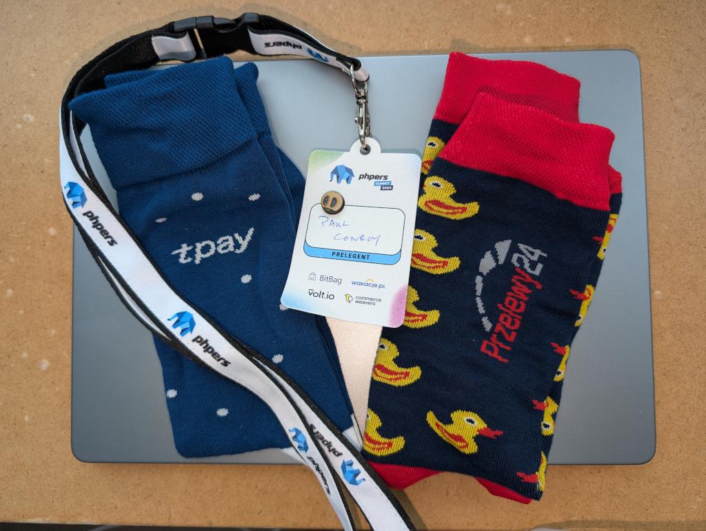 Conference swag